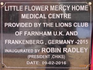 Medical Centre Plaque